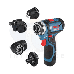 BOSCH GSR 12V-15 FC  สว่านไร้สาย หัวถอดเปลี่ยนได้ 12V Set แบตเตอร์รี่ 2 ก้อน 2.0 Ah