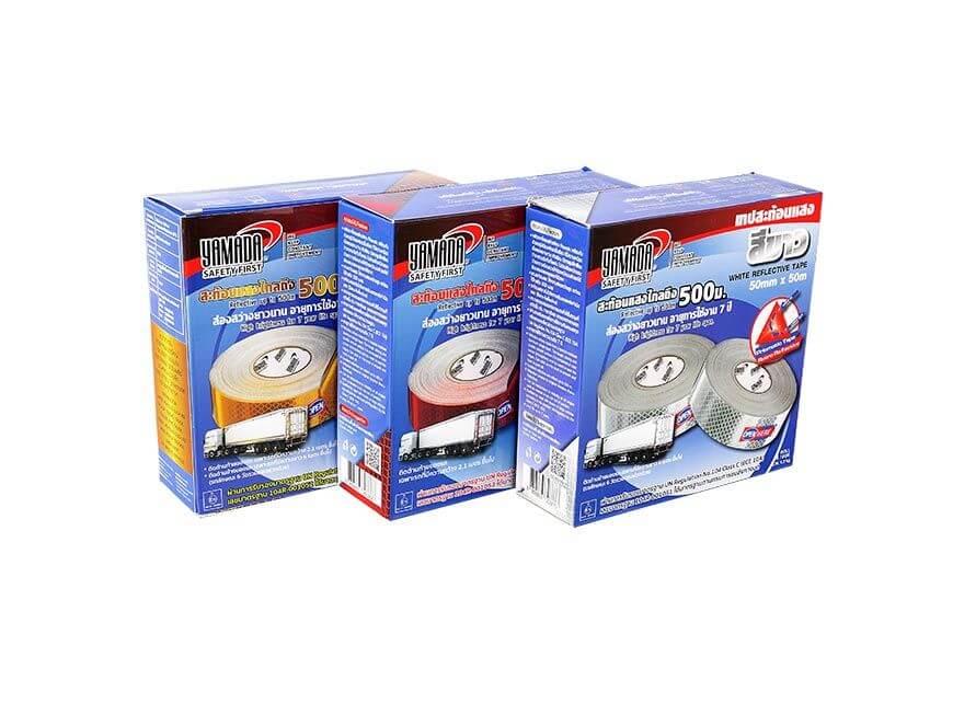 เทปสะท้อนแสงสีขาว YAMADA STINTERTRADE