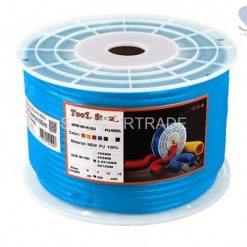สายลมม้วน PU ขนาด 6.5x10 สีฟ้า (100 เมตร)