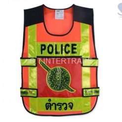 เสื้อจราจรตำรวจ รุ่น OR-6245U สีส้ม