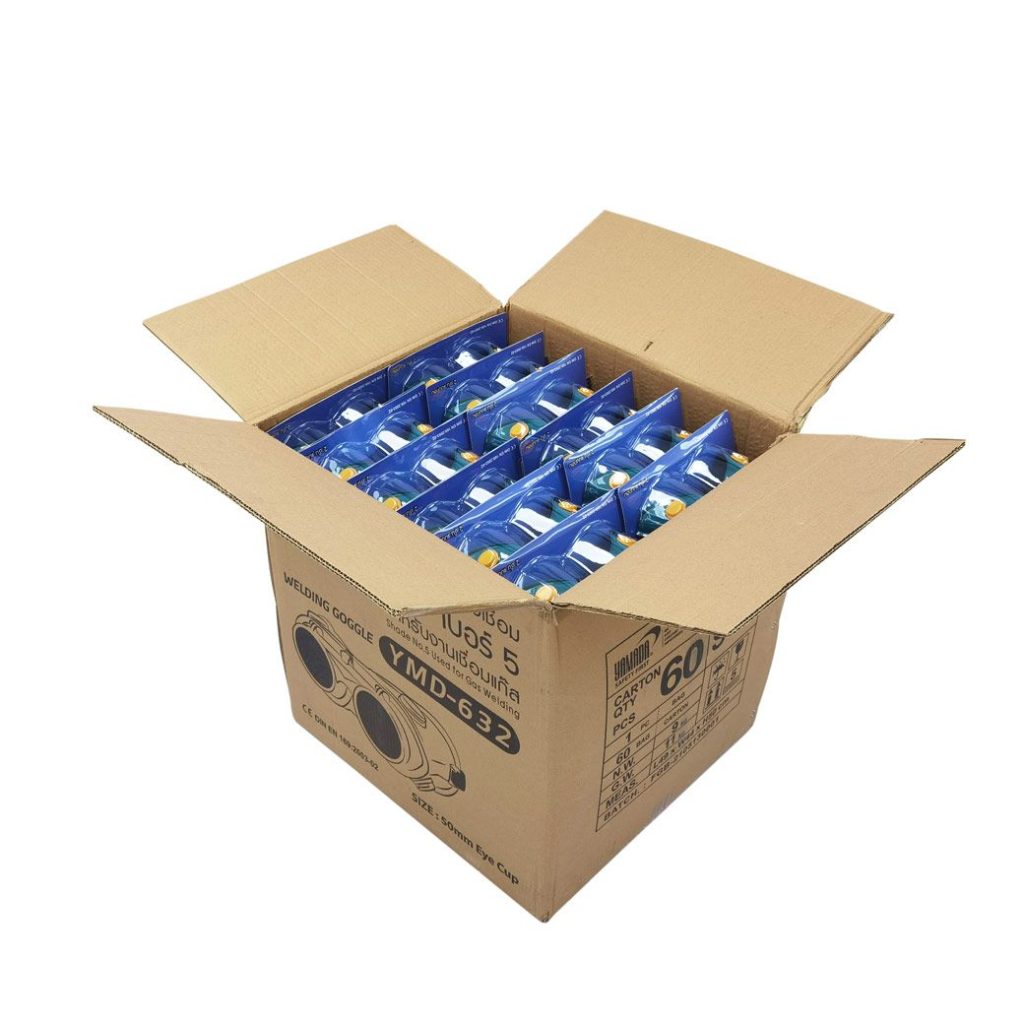 แว่นตากันแสงเชื่อม 2 ชั้น แบบกลม Mod.YMD-632 STINTERTRADE