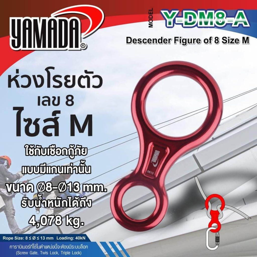 ห่วงโรยตัวเลข รุ่น Y-DM8-A YAMADA STINTERTRADE