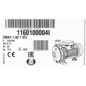 EBARA CMA-1.00T STINTERTRADE