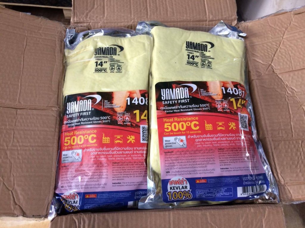 ถุงมือเคฟล่ากันความร้อน YAMADA STINTERTRADE