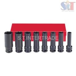 3084 ชุดลูกบ๊อกซ์เครื่องมือลม 3/8" 8PCS