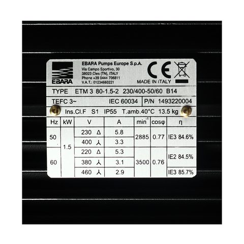 EVMS3 13F5/1.5 STINTERTRADE