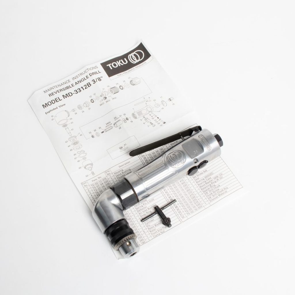 สว่านลมแบบข้องอ โตกุ (TOKU) รุ่น MD-3312B STINTERTRADE