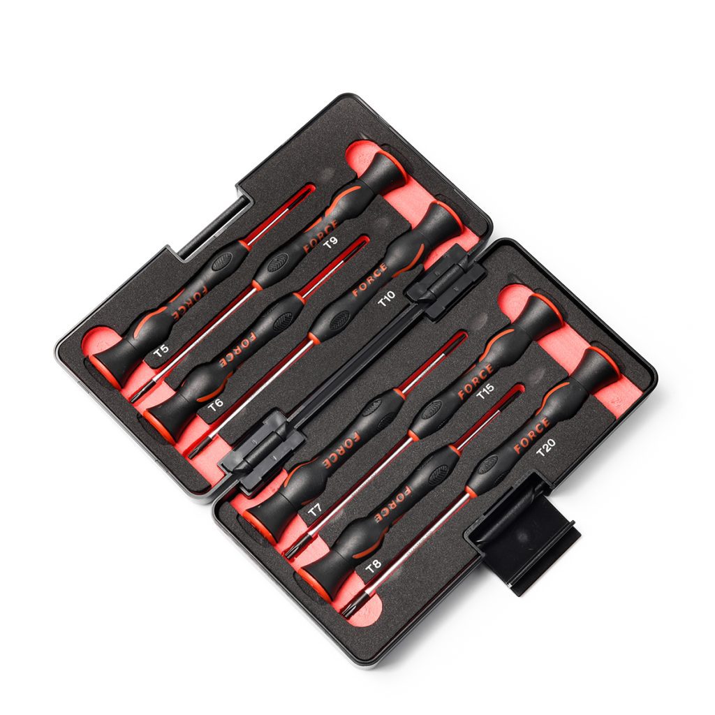 ชุดไขควงจีบแกนมีรู 8ชิ้น FORCE รุ่น 2088T by STNTRADE