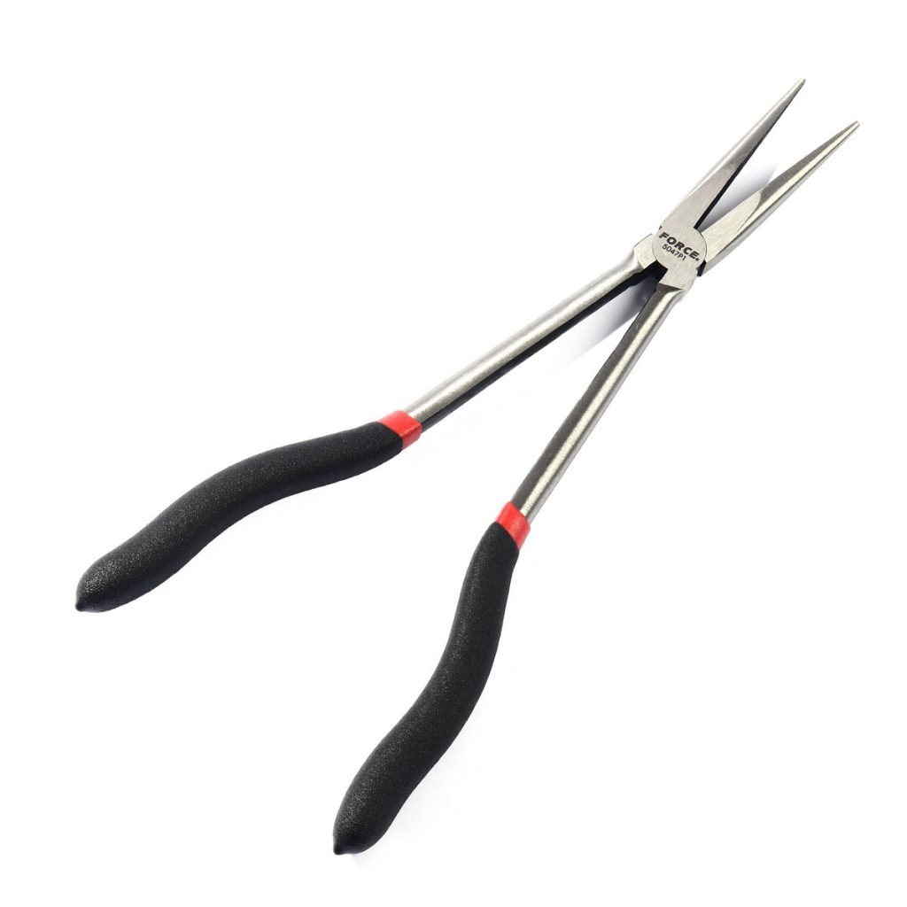 คีมปากแหลม คอยาว ด้ามหุ้มยาง 11" FORCE รุ่น 5047P1 by STNTRADE