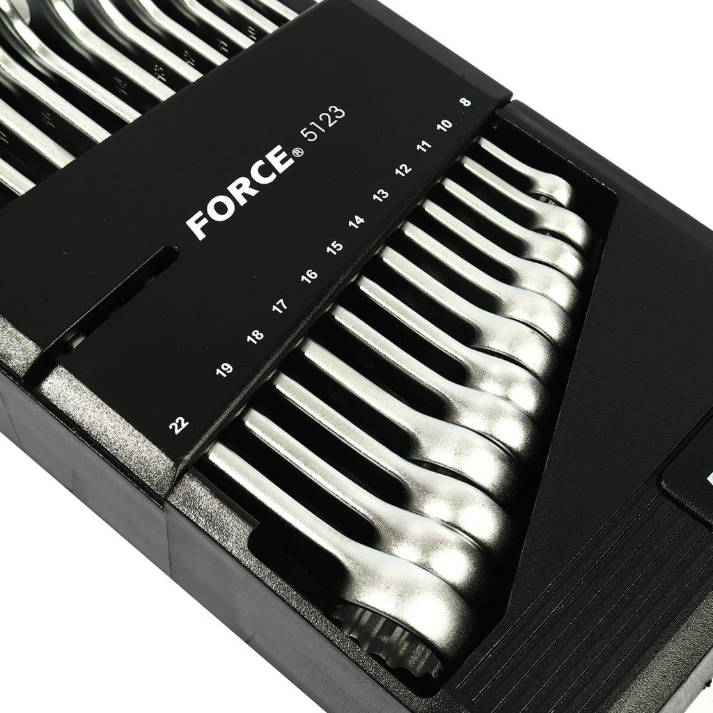 ชุดประแจแหวนข้างปากตาย 12 ชิ้น FORCE รุ่น 5123 by STNTRADE