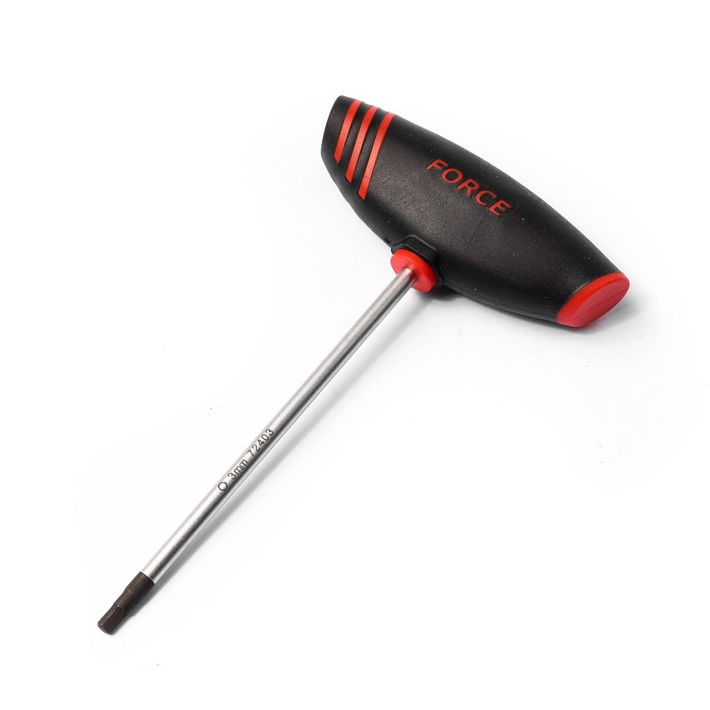 ไขควงด้ามตัวที หกเหลี่ยม FORCE รุ่น 72403 by STNTRADE