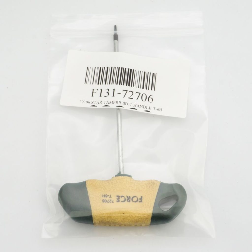 ไขควงตัวทีหัวจีบ แกนกลวง FORCE รุ่น 72706 by STNTRADE