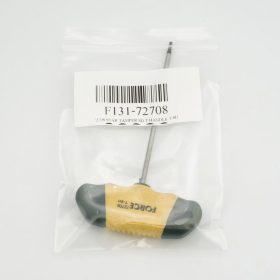 ไขควงตัวทีหัวจีบ แกนกลวง FORCE รุ่น 72708 by STNTRADE