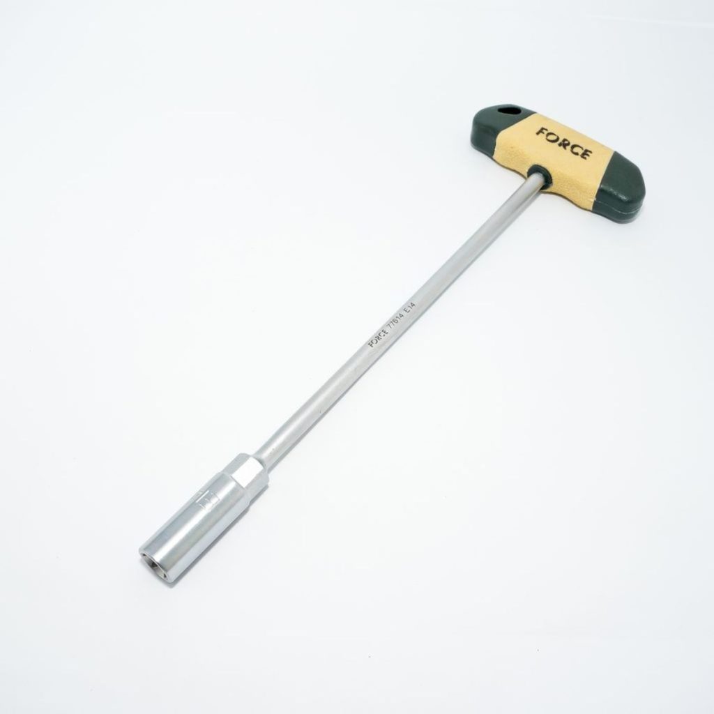 ประแจขันด้ามตัวทีหัวจีบ E14 FORCE รุ่น 77614 by STNTRADE