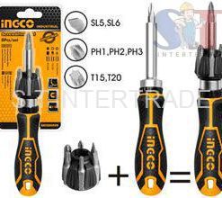 ชุดไขควงพร้อมดอกไขควง 8 ชิ้น