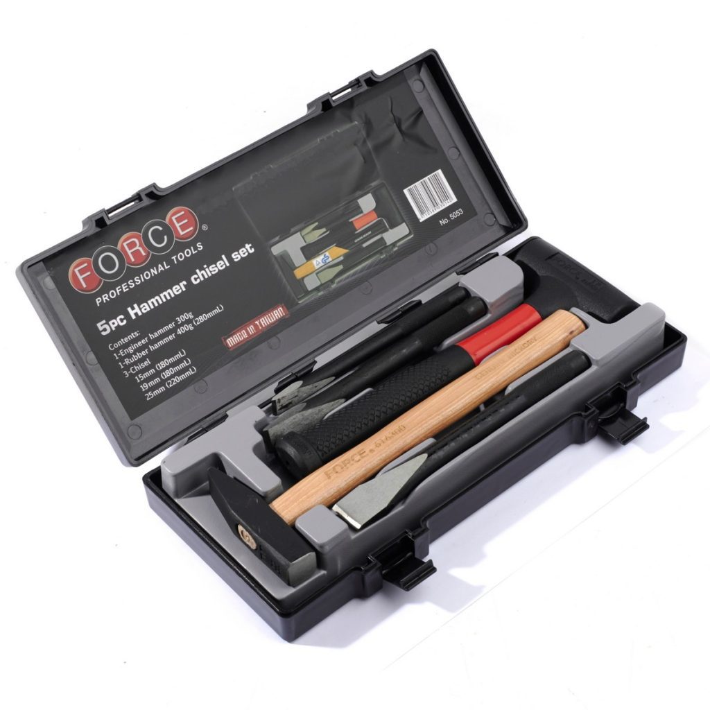 ชุดเครื่องมือสำหรับตอก 5 ชิ้น FORCE รุ่น 5053 by STNTRADE