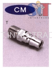 ข้อต่อคอปเปอร์เกลียวนอก (STEEL) รุ่น CM