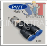 OKURA ข้อต่อลม รุ่น PWT