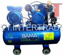 BAMA ปั้มลมสายพาน 60 ลิตร 2 มอเตอร์