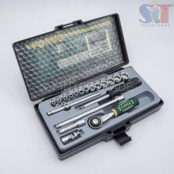 ชุดลูกบ๊อกซ์ขนาด 1/4" 19 ชิ้น รหัสสินค้า : F131-2203-72-5