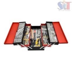 กล่องเครื่องมือช่าง5ถาด แดง-ดำ รหัสสินค้า : F131-50235-124