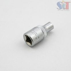 ลูกบ็อกซ์สั้น1/4" 6เหลี่ยม NO.4