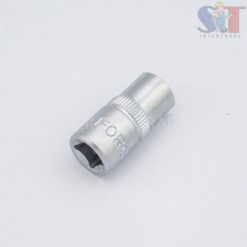 ลูกบ๊อกซ์หัวจีบ 1/4" 25MM ขนาด E10