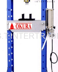 OKURA แท่นอัดไฮดรอลิคแบบใช้แรงลม 20 Ton