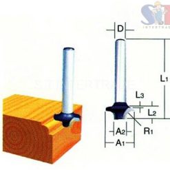 ดอกเร้าเตอร์CORNER ROUNDING BIT 8RE รหัสสินค้า : MP3601B514