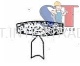 OKURA หินเจียรนัยไฟเบอร์สีดำ รุ่น BW200