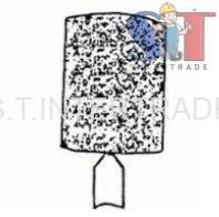 OKURA หินเจียรนัยไฟเบอร์สีดำ รุ่น BW205