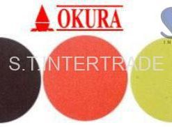 OKURA ฟองน้ำ 5″-7″ แบบเรียบหลังสักหลาด