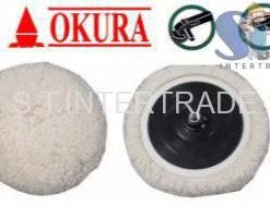 OKURA ขนแกะหน้าเดียว 7" ใช้คู่กับตีนตุ๊กแก