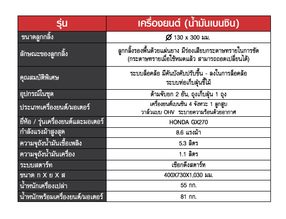 เครื่องขัดพื้นไม้ปาร์เก้ รุ่น GX270 STINTERTRADE