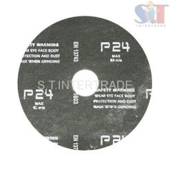 กระดาษทรายกลม 5"(125X22) #A24 ขัดโลหะ
