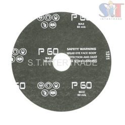 กระดาษทรายกลม 5" (125X22) #A60 ขัดโลหะ