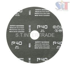 กระดาษทรายกลม 6"(150X22) #A40 ขัดโลหะ