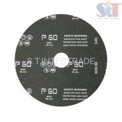 กระดาษทรายกลม 6"(150X22) #A60 ขัดโลหะ