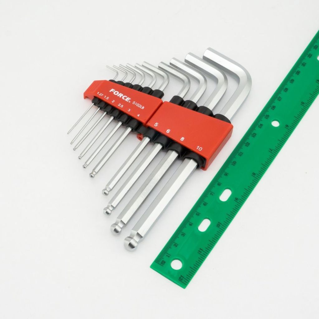 ชุดประแจแอลหัวบอล ก้านยาว FORCE รุ่น 5102LB by STNTRADE