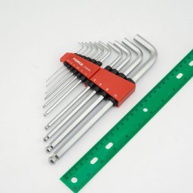 ชุดประแจแอลหัวบอล ก้านยาวพิเศษ FORCE รุ่น 5102XLB by STNTRADE