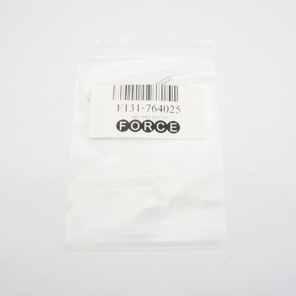 ประแจแอลหกเหลี่ยม เบอร์ 2.5 FORCE รุ่น 764025 by STNTRADE