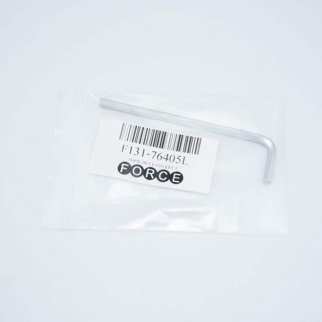 ประแจแอลหกเหลี่ยม ยาว เบอร์ 5 FORCE รุ่น 76405L by STNTRADE