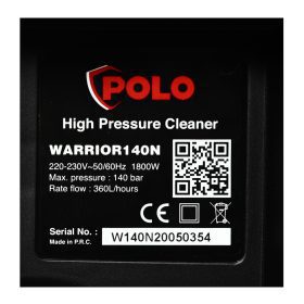 เครื่องฉีดน้ำแรงดันสูง POLO WARRIOR-140N STINTERTRADE