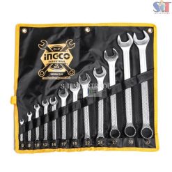 HKSPA1143 ประแจแหวนข้างปากตาย 12 ชิ้น 6-32 MM