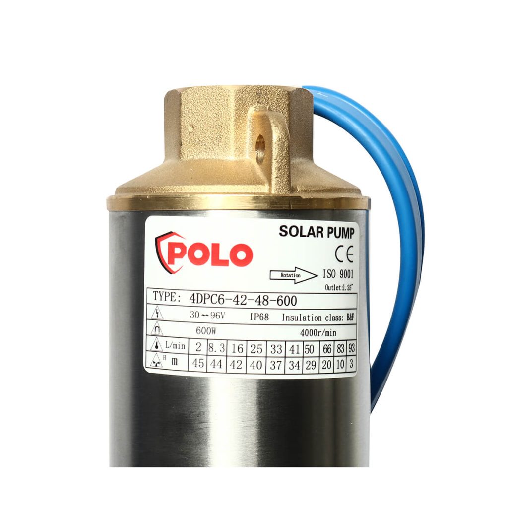 ปั๊มน้ำบาดาลโซล่าเซลล์ 4DPC6-42-48-600 STINTERTRADE