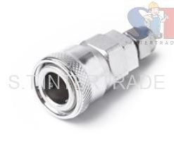 ข้อต่อลมตัวเมีย-ข้อต่อ PU20SPA 1/4"