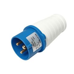 IP44 เพาเวอร์ปลั๊ก-ผู้ 16A 2P+E 220V