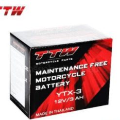 YTX-3 แบตเตอรี่รถจักรยานยนต์