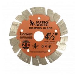 ใบตัดเพชร 4.5"x1.2x14 SUMO