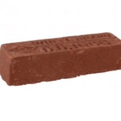 ก้อนขัดเงาโลหะ สีน้ำตาลแดง (เล็ก) 700 กรัม